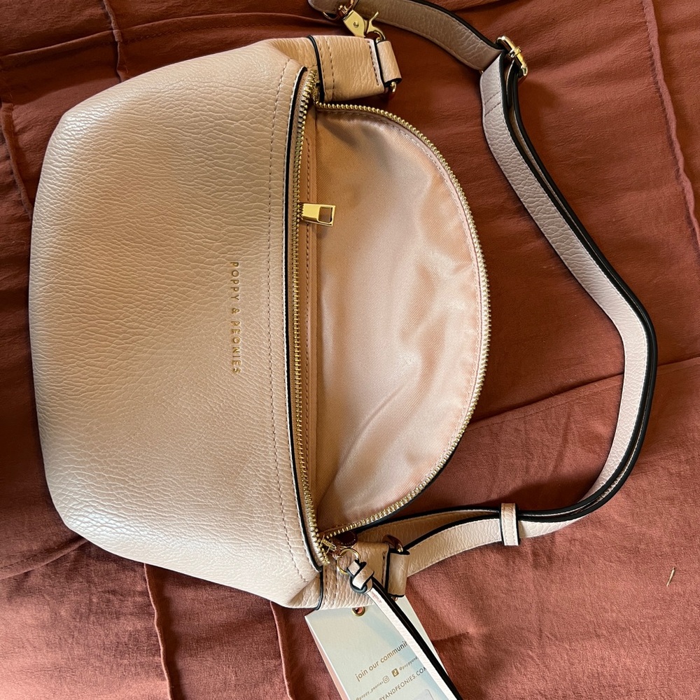 Poppy & Peonies sidekick Crossbody Bag